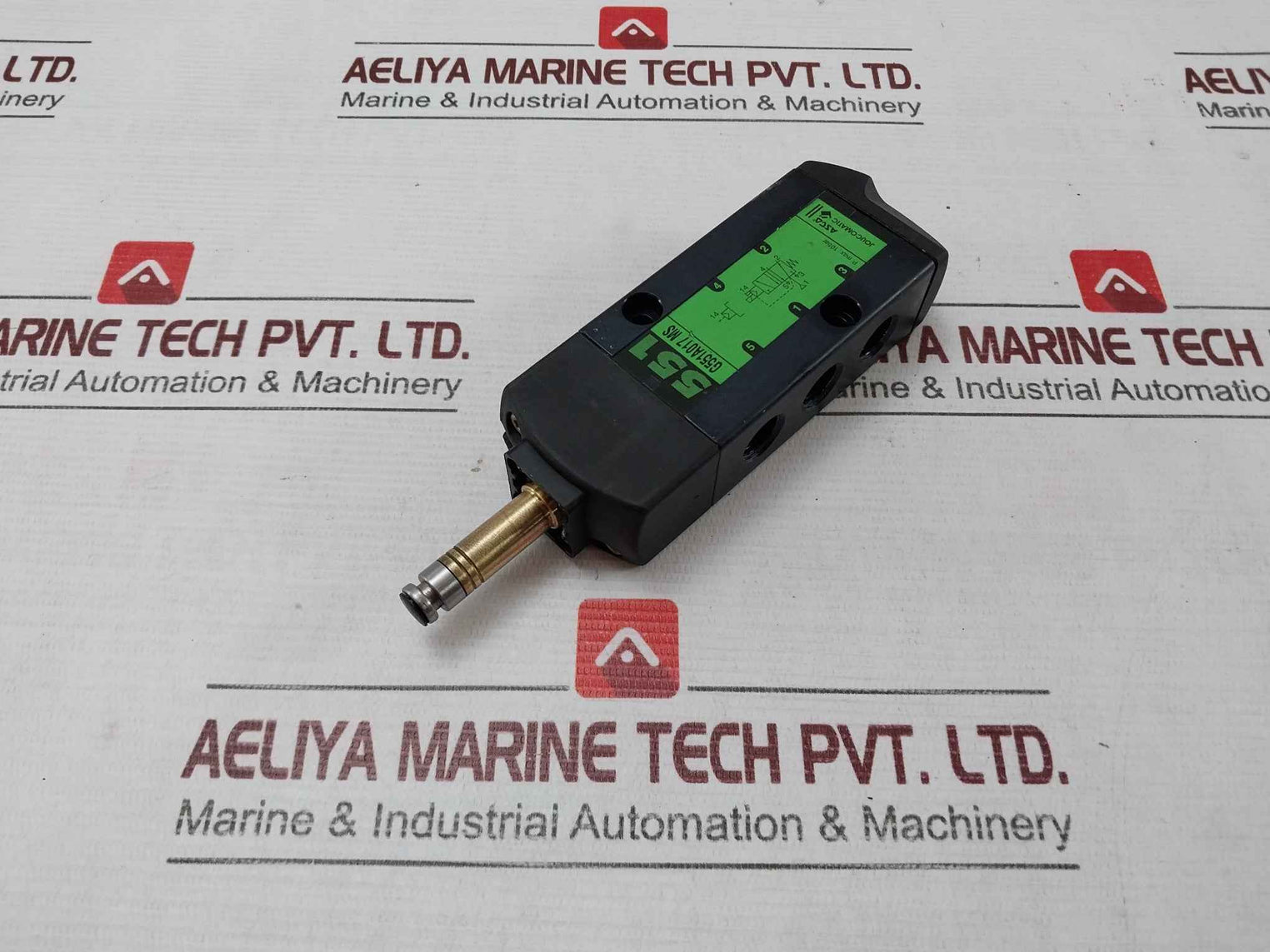 Asco Joucomatic G551A017 Ms Solenoid Valve 10 Bar 4L3W