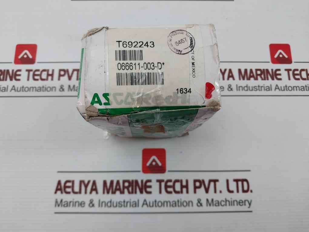 Asco Mp-c-011 Solenoid Valve Coil 066611-003-d T692243