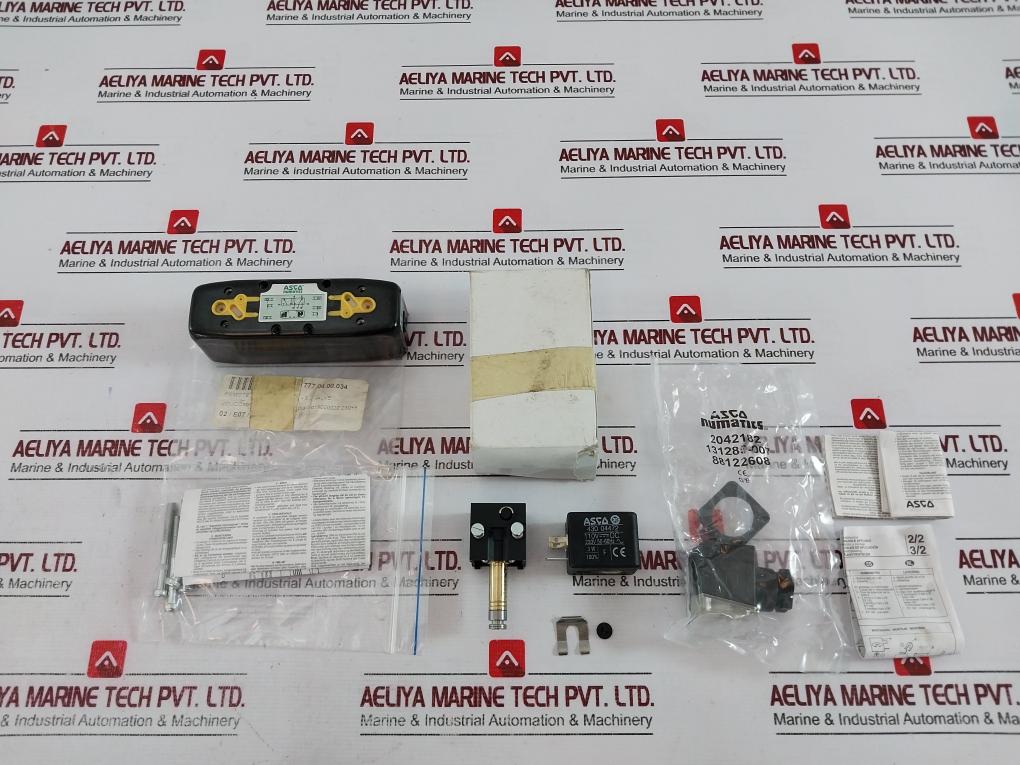 Asco Numatics 54191010 Joucomatic Solenoid Remote Control Valve Set 230V 50-60Hz