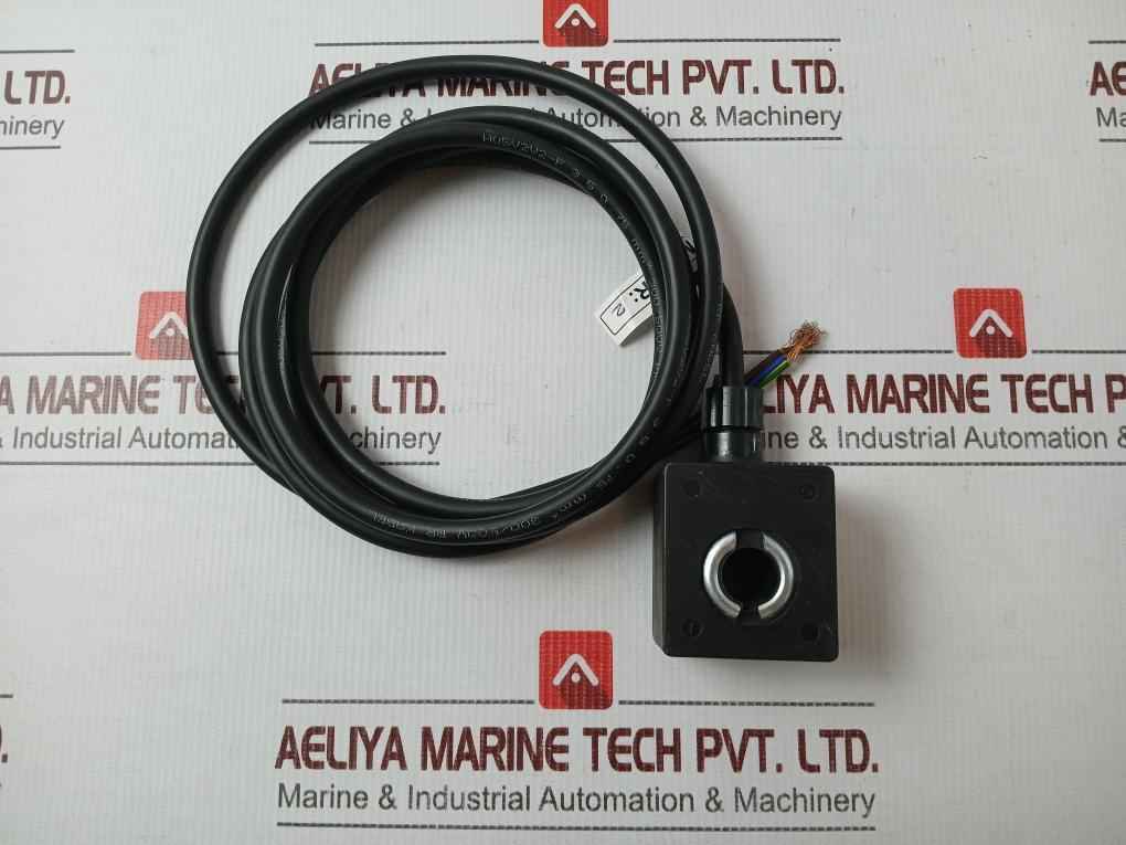 Asco Pvx8210A036T.25518 Solenoid Valve Connector With Cable 2 Meter 230/50 Hz