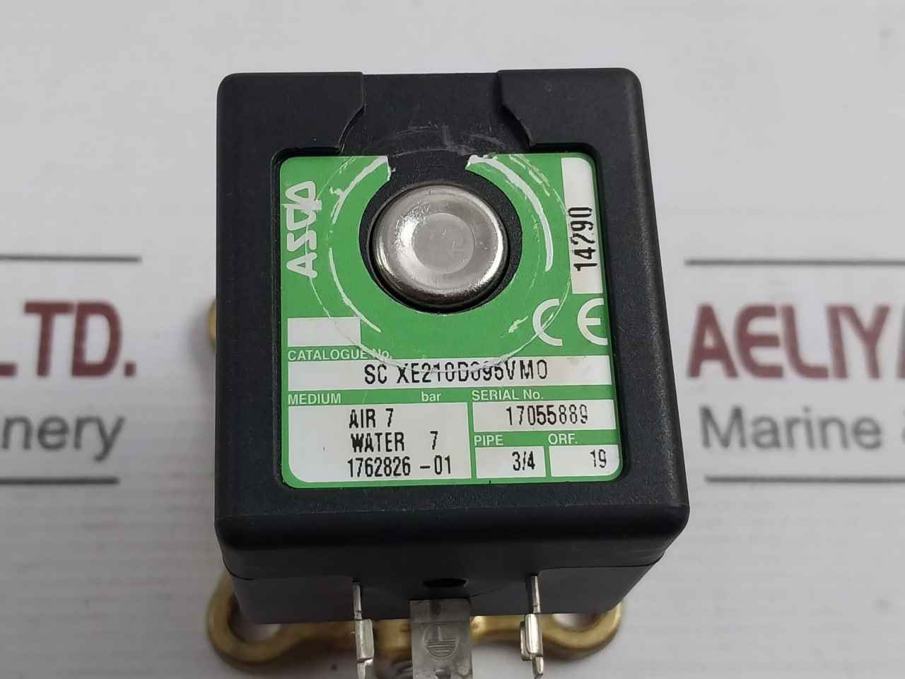 Asco Sc Xe210D095Vmo Solenoid Valve Coil 1762826-01 E210D095Tgap1B0