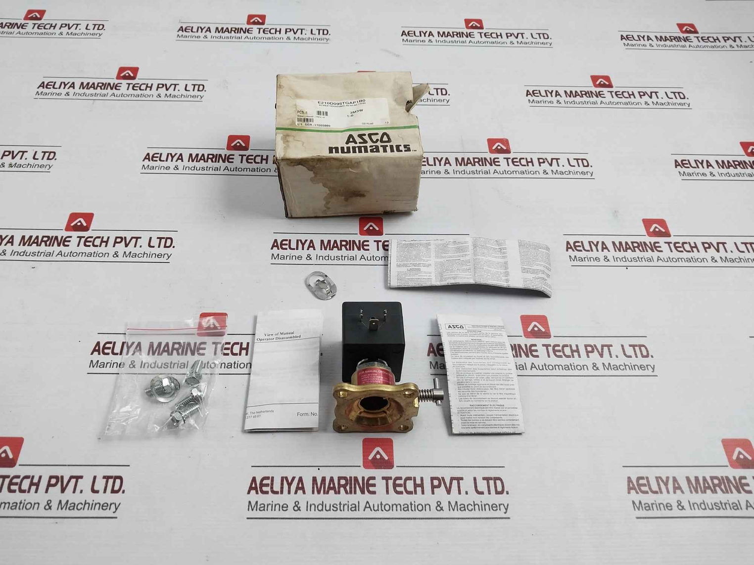 Asco Sc Xe210D095Vmo Solenoid Valve Coil 1762826-01 E210D095Tgap1B0