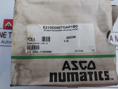 Asco Sc Xe210D095Vmo Solenoid Valve Coil 1762826-01 E210D095Tgap1B0