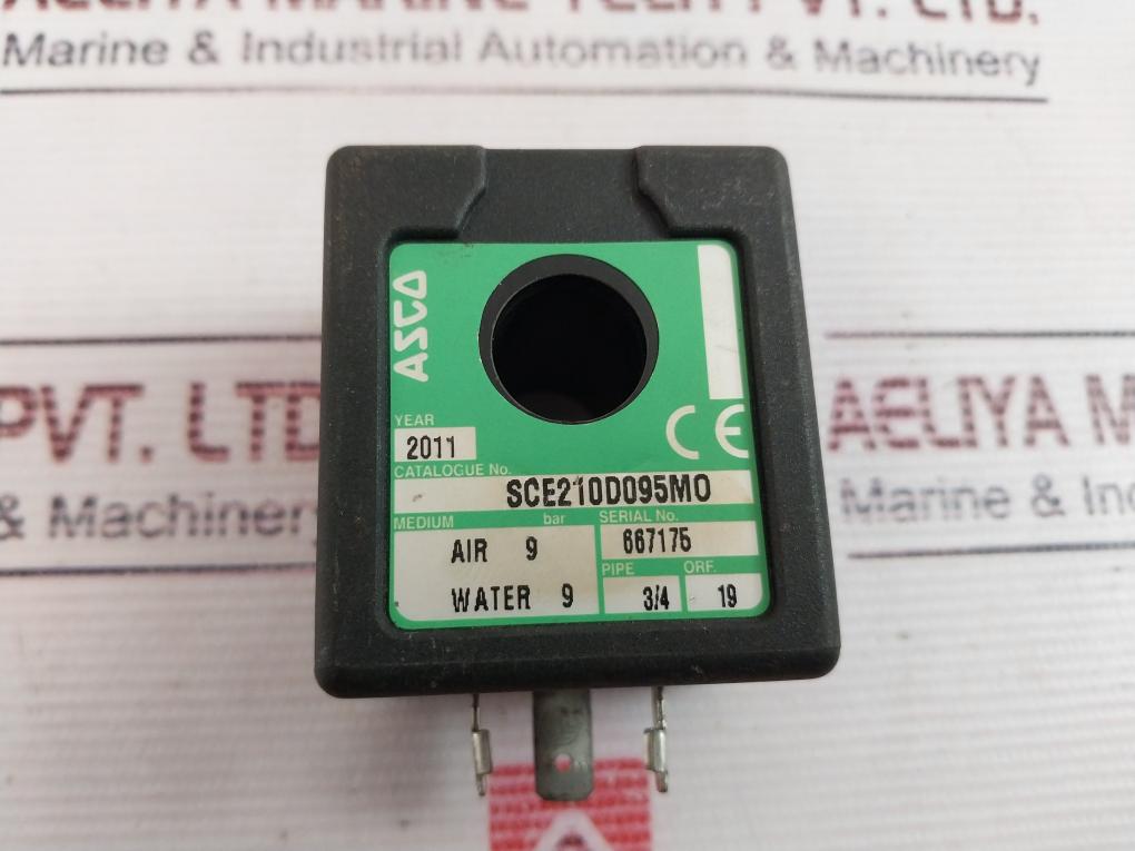 Asco Sce210D095Mo Solenoid Valve Coil