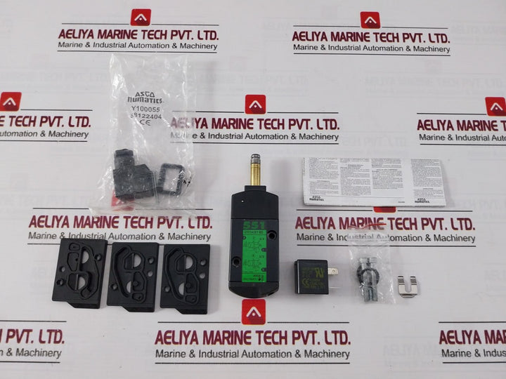 Asco Scg551A001Ms Solenoid Valve 10 Bar 120Vac/60Hz 88122404 2.5W