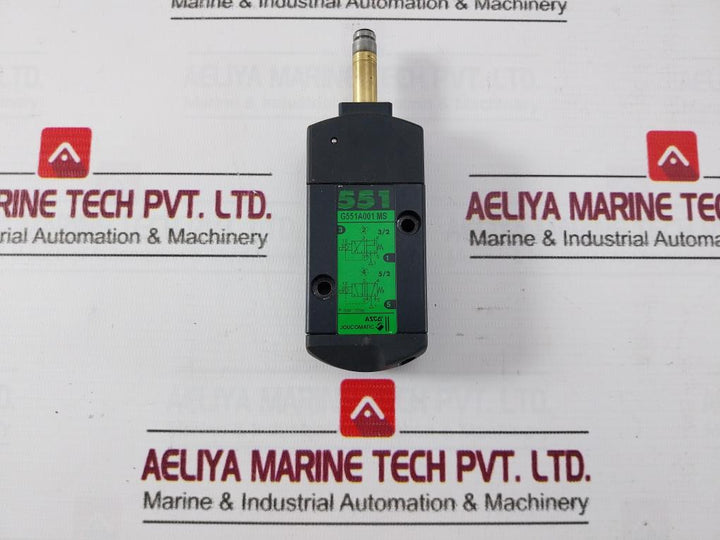 Asco Scg551A001Ms Solenoid Valve 10 Bar 120Vac/60Hz 88122404 2.5W
