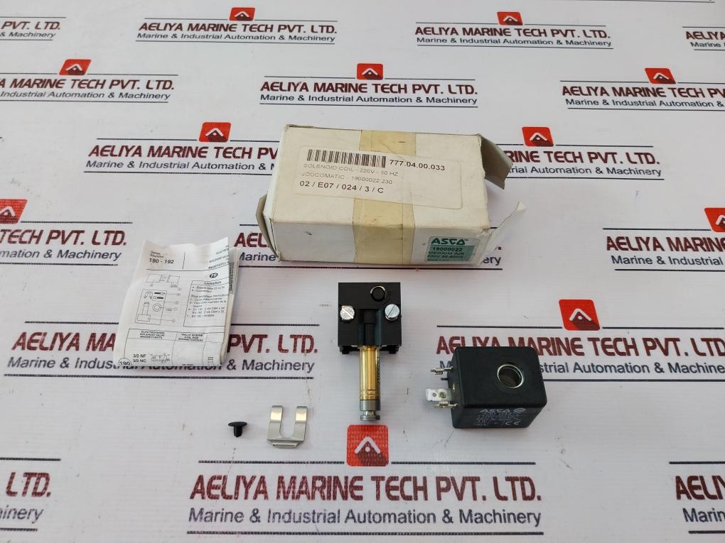 Asco 19090017 Solenoid Coil 430 04472 110V Dc, 230V 50-60Hz Series 190