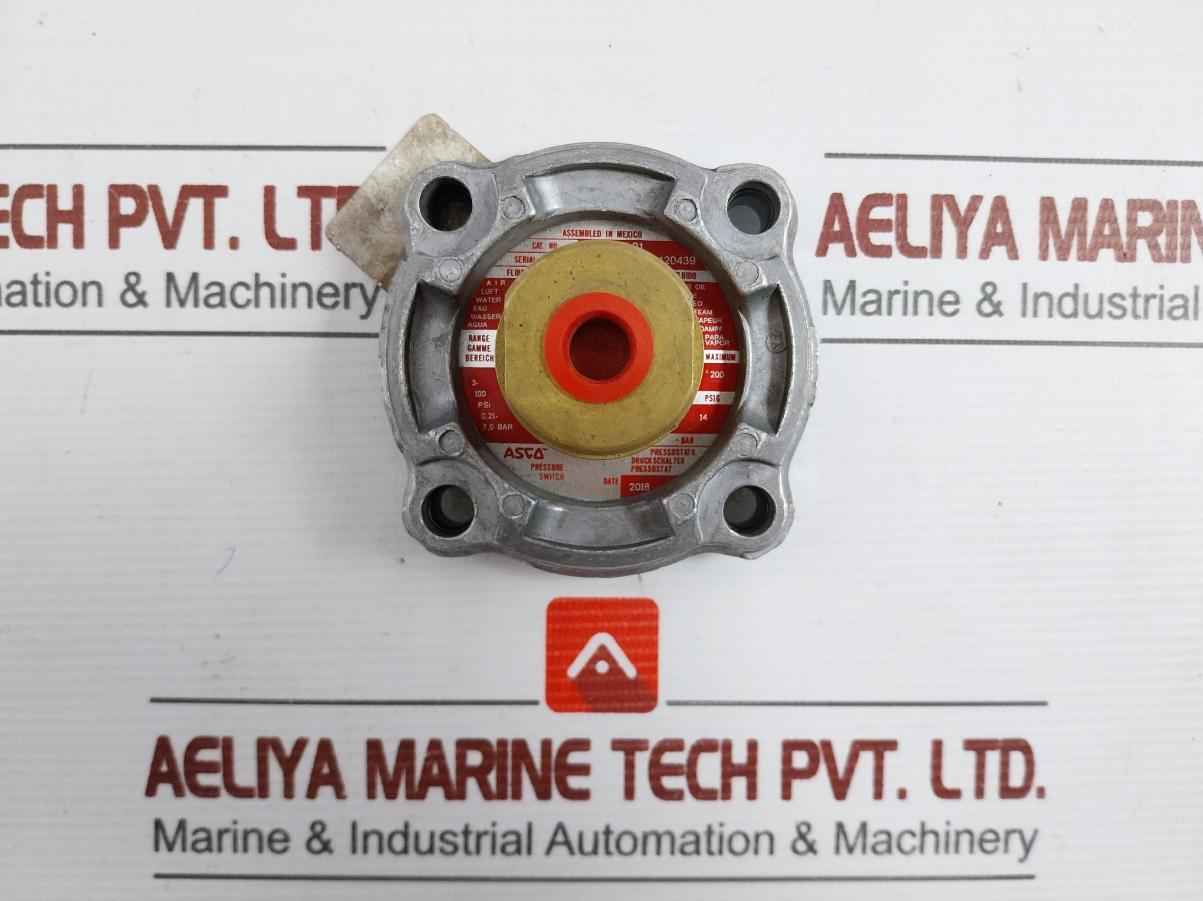 Asco Tf10A21 Pressure Switch Transducer Range - 3-100 Psi