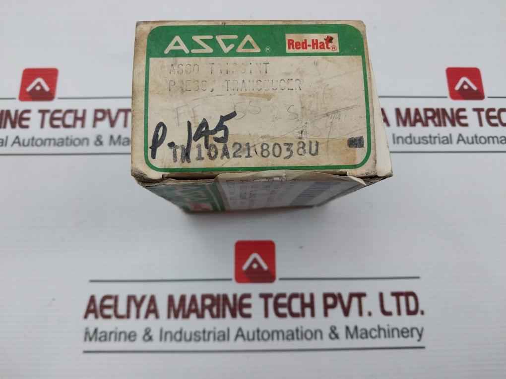 Asco Tk10A21 Pressure Switch Transducer Range - 30-600 Psi