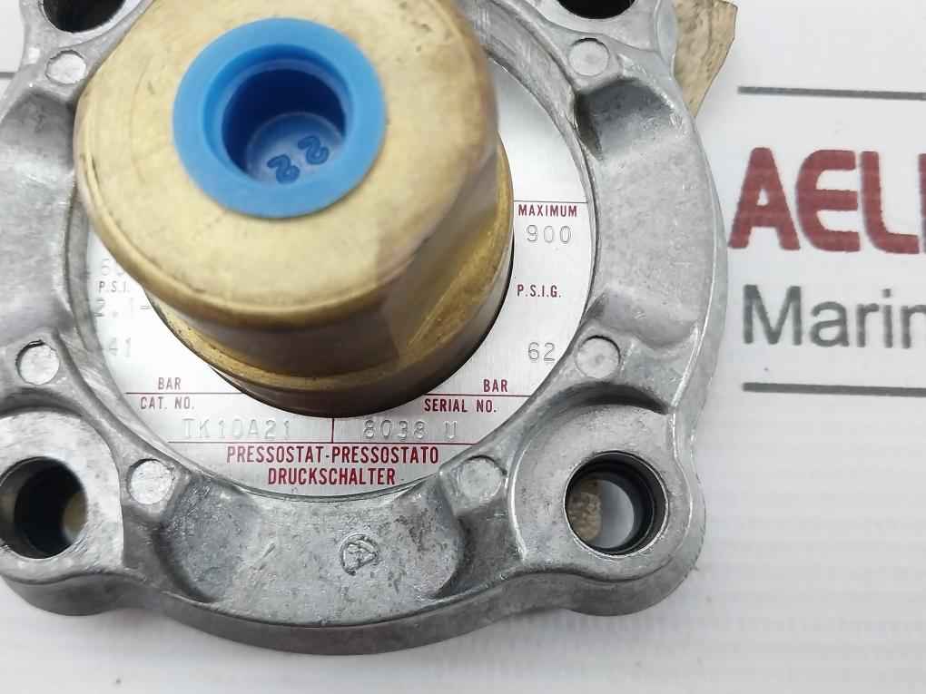 Asco Tk10A21 Pressure Switch Transducer Range - 30-600 Psi