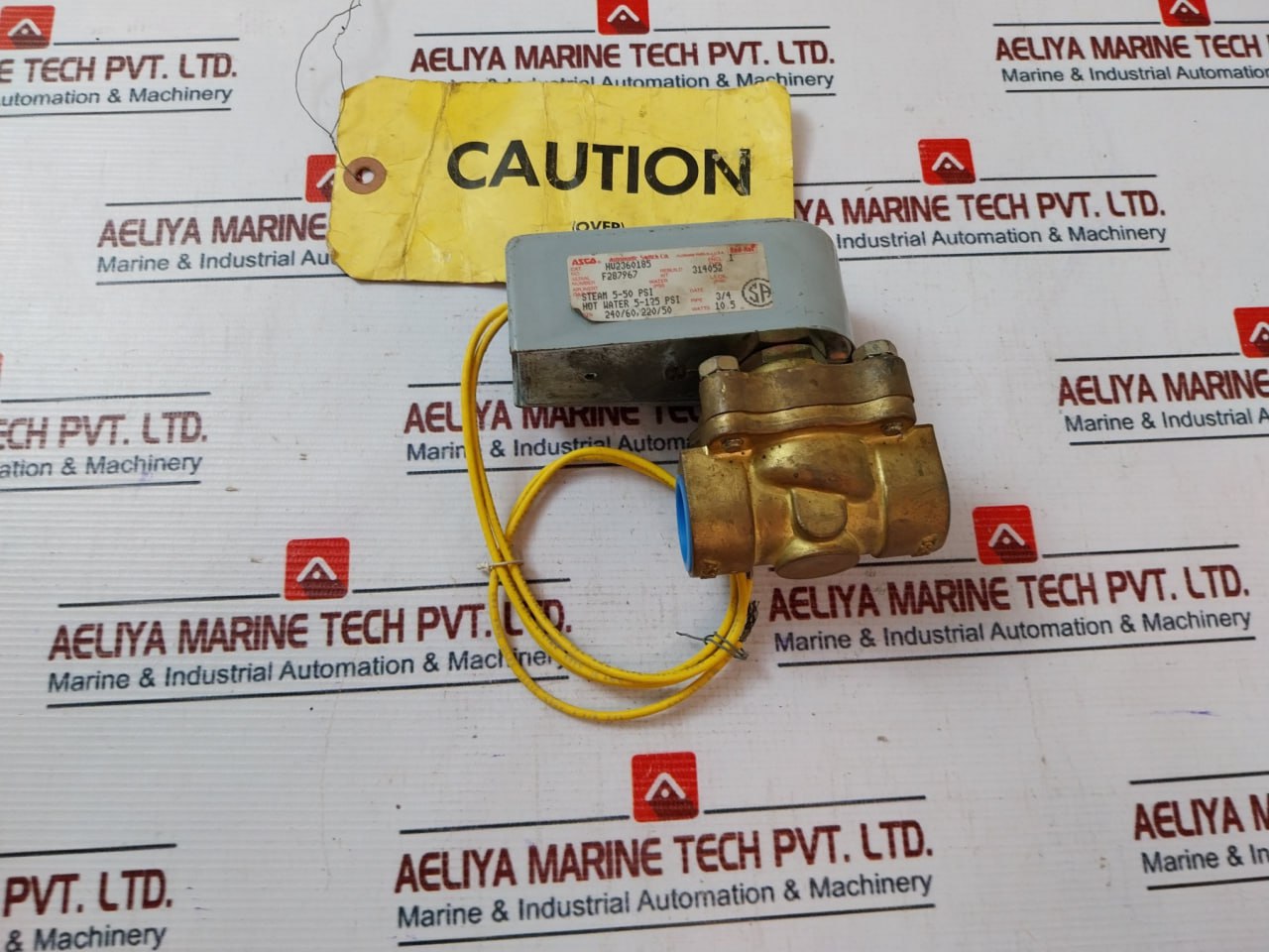 Asco Hv2360185 Solenoid Valve For Controlling The Flow Of Steam 240V/60 5-50 Psi
