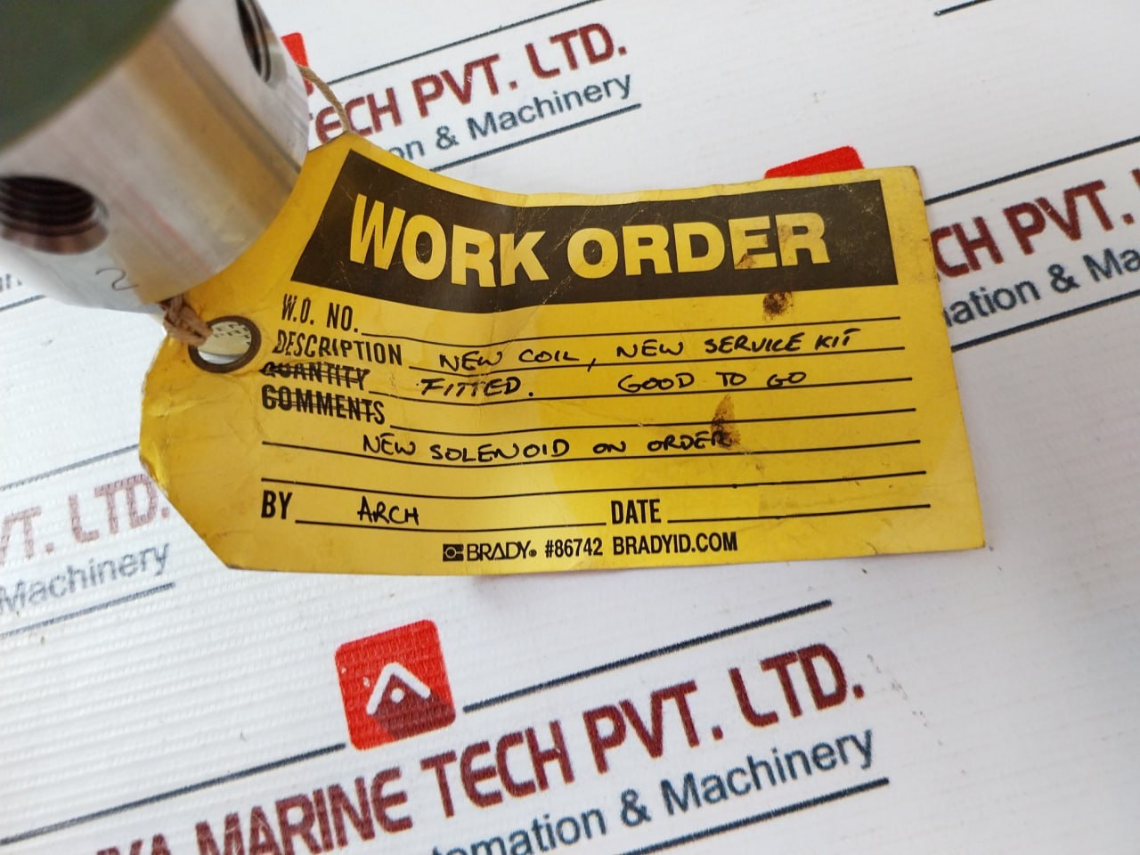 Asco M25 Pressure Gauge Transmitter 110684