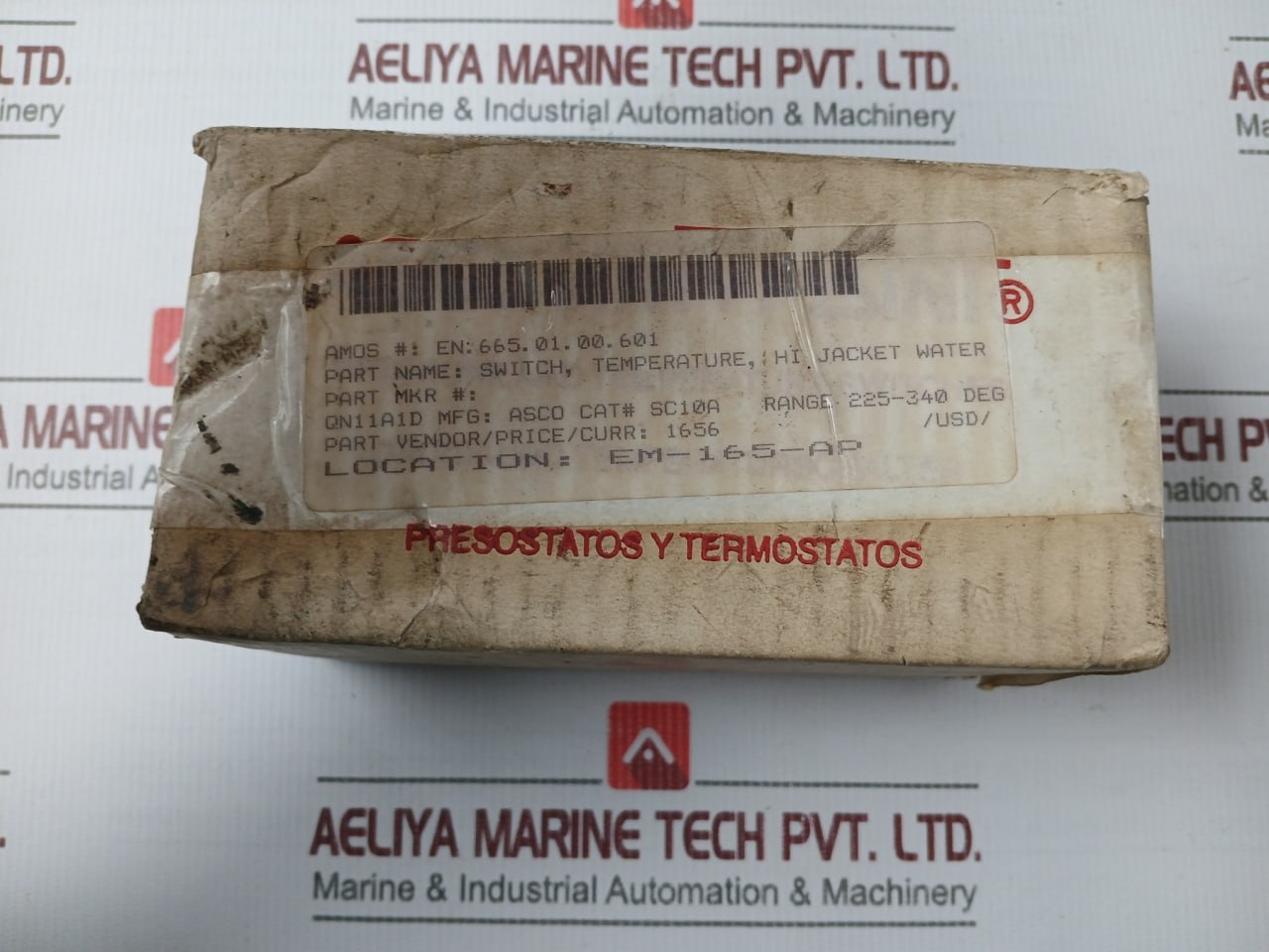 Asco Qn11A1D Pressure And Temperature Switch 225-340 Deg