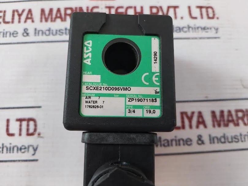 Asco Scxe210D095Vmo Solenoid Valve Coil 3/4 Rev G 14290