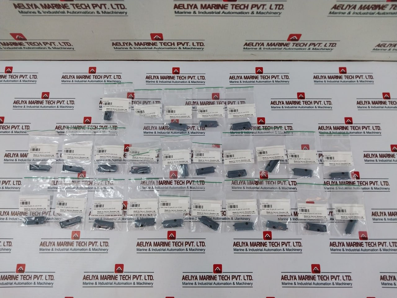 Ascom R281453 Battery Cover-steel Grey & Lock 914D Kit