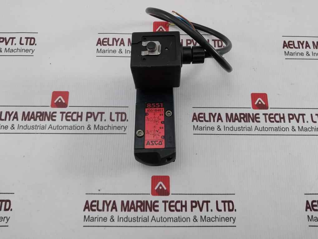 Ascoval 8551B401 Spool-type Solenoid Valve Pva8551B301 134306-001-a