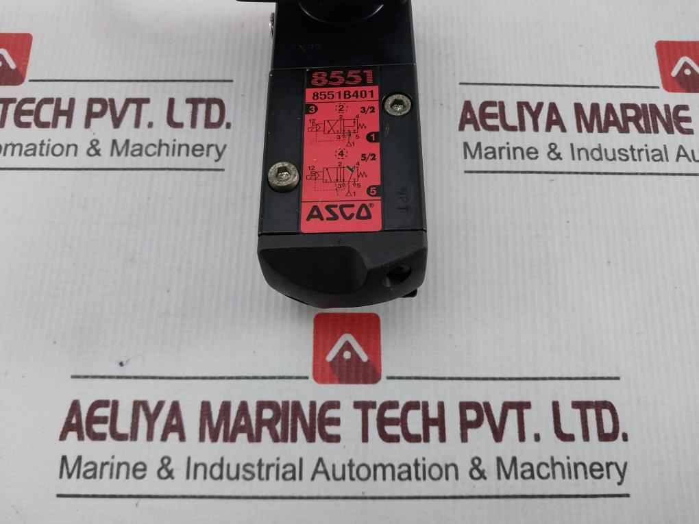 Ascoval 8551B401 Spool-type Solenoid Valve Pva8551B301 134306-001-a