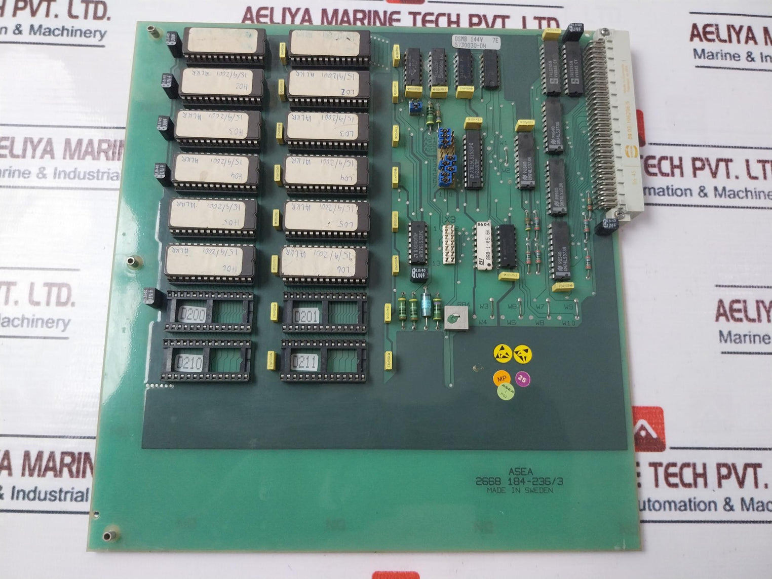 Abb Asea 2668 184-236/3 Pcb Card Memory Module Dsmb 144V 5730030-dn