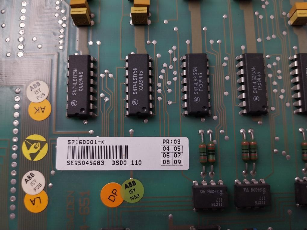 Asea 2668 184-651 Pcb Circuit Board