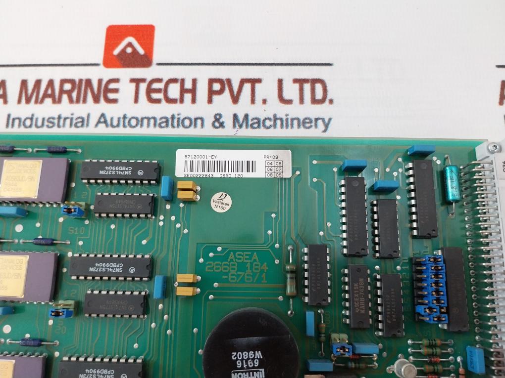 Asea 57120001-ey Printed Circuit Board 2668 184-676/1