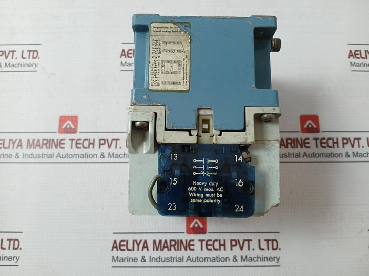 Asea Eg 80-1 3-phase Heavy Duty Contactor 80A Iec 158-1 90A 60Hz