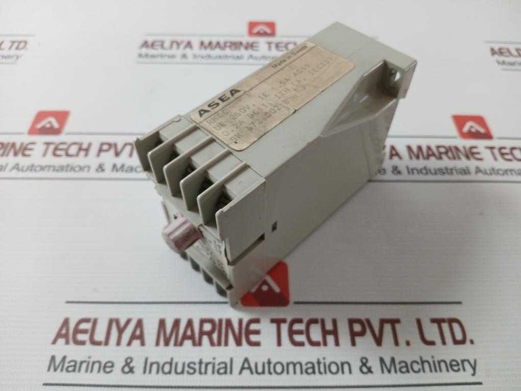 Asea Rkec Time Relay -220V A1-a2 0-12S 0.2A Dc11 Ith 5A Iec 337