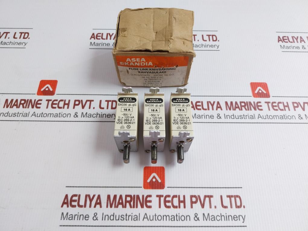 Asea Skandia Fuse Link Sxc00 Gl-gg 16A 500Vac