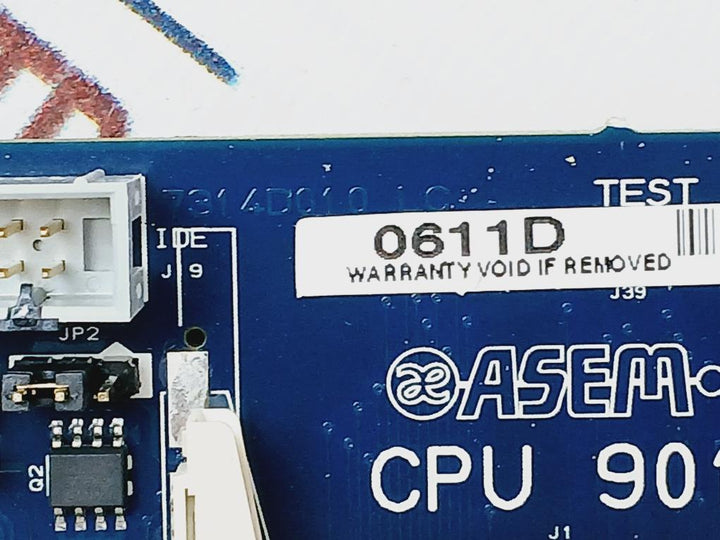 Asem Cpu 901 Motherboard 7314D010 Lc