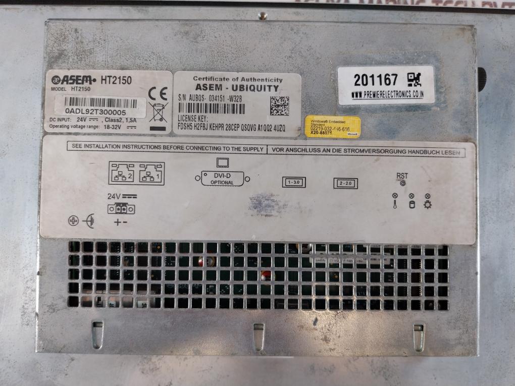 Asem HT2150 Panel 18-32V