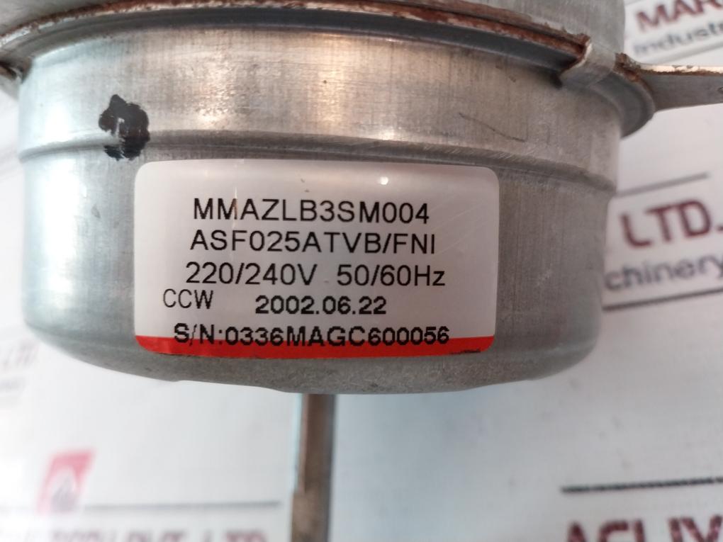 Asf025Atvb/Fni Air Conditioning Motor 220/240V