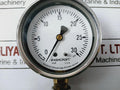 Ashcroft 1008 Pressure Gauge 0-30 Psi W/ Soldered Bronze Tube & Brass Socket