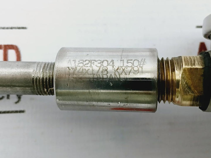 Ashcroft 1008 Pressure Gauge 0-30 Psi W/ Soldered Bronze Tube & Brass Socket
