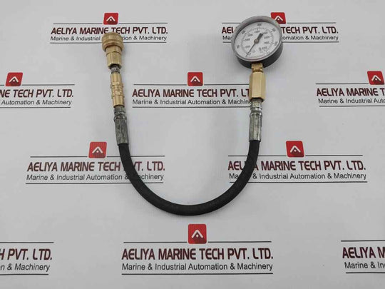 Ashcroft 593-47 Pressure Gauge With Hose 0-8000 Kpa 0-1150 Psi 30 Series
