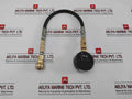 Ashcroft 593-47 Pressure Gauge With Hose 0-8000 Kpa 0-1150 Psi 30 Series