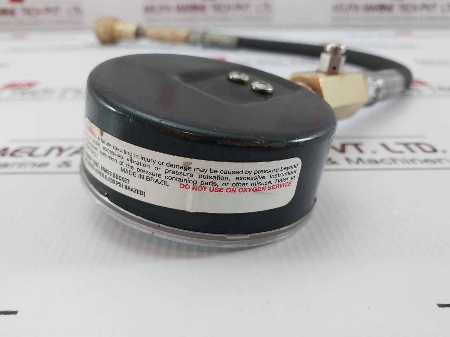 Ashcroft 593-47 Pressure Gauge With Hose 0-8000 Kpa 0-1150 Psi 30 Series