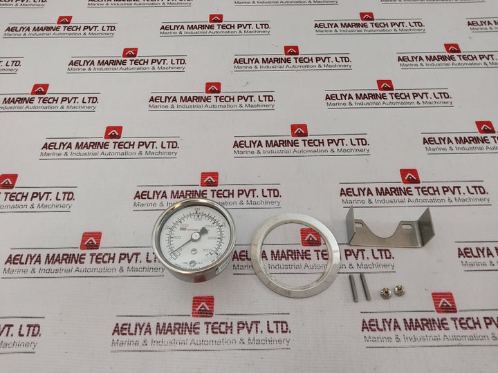 Ashcroft 63-1008-s-02B-3000#/Br-#160-03Ljllrf Pressure Gauge Kit Rev: E