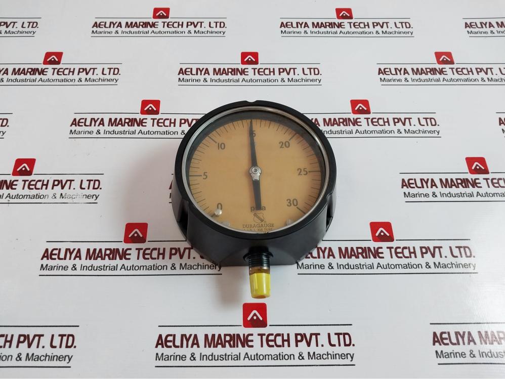 Ashcroft A.i.s.i 316  Pressure Gauge Tube Socket Range 0-30