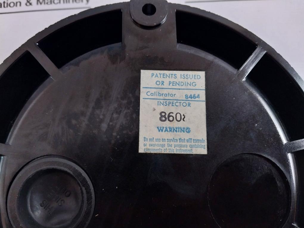 Ashcroft A.i.s.i 316  Pressure Gauge Tube Socket Range 0-30