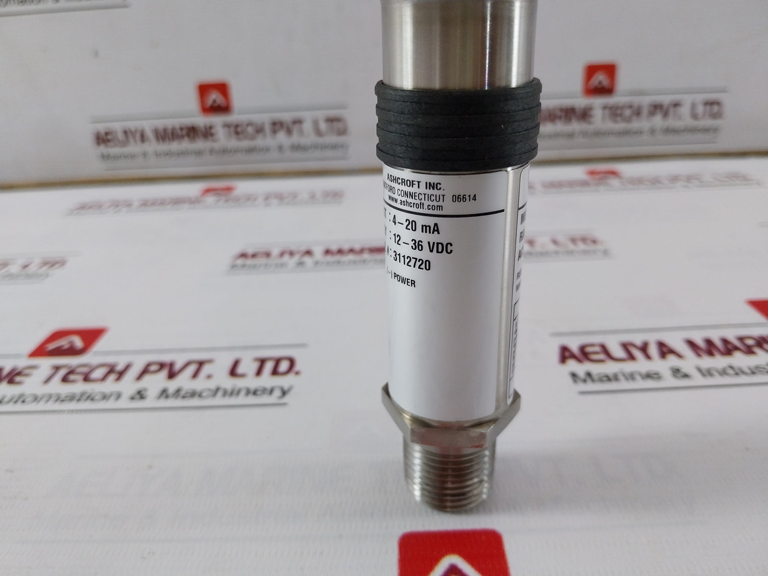 Ashcroft A2Yam0442C1100 A2 Pressure Transmitter 100Psi 12-36Vdc 4-20Ma -20°C/+85°C