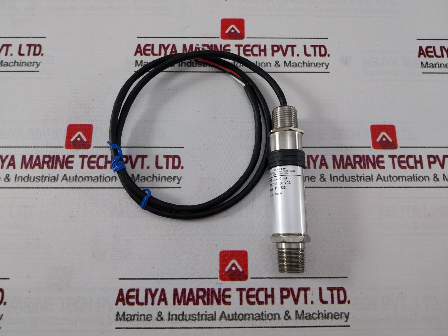 Ashcroft A2Yam0442C1100 A2 Pressure Transmitter 100Psi 12-36Vdc 4-20Ma -20°C/+85°C