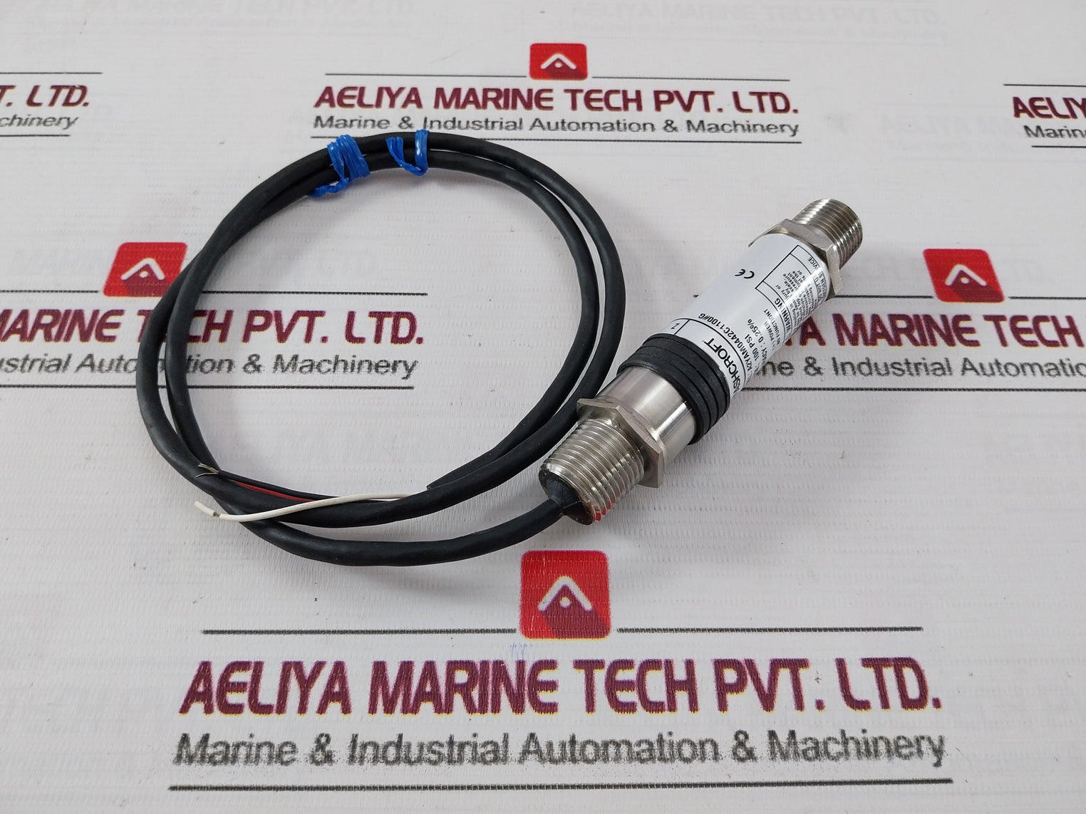 Ashcroft A2Yam0442C1100 A2 Pressure Transmitter 100Psi 12-36Vdc 4-20Ma -20°C/+85°C