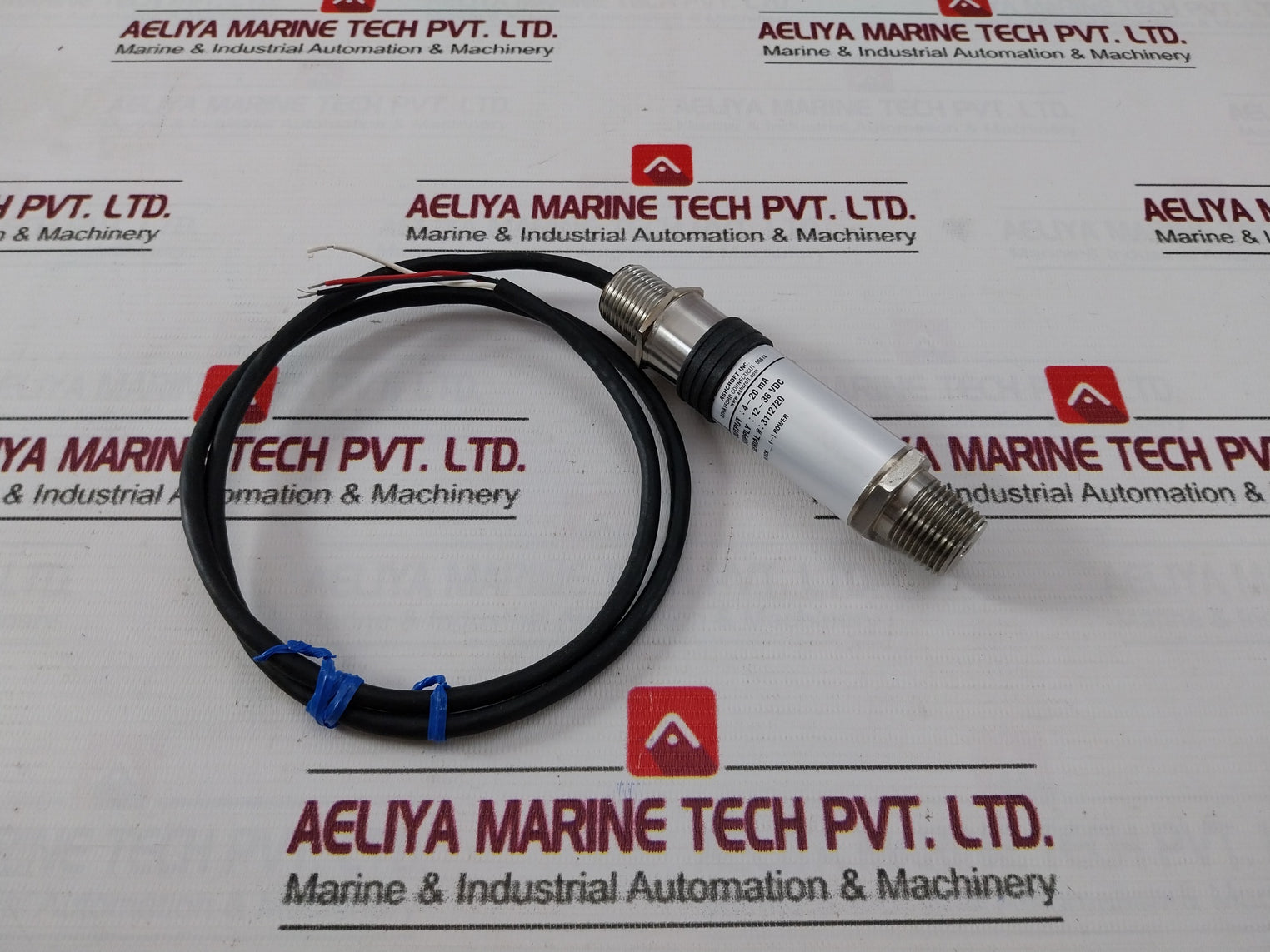 Ashcroft A2Yam0442C1100 A2 Pressure Transmitter 100Psi 12-36Vdc 4-20Ma -20°C/+85°C