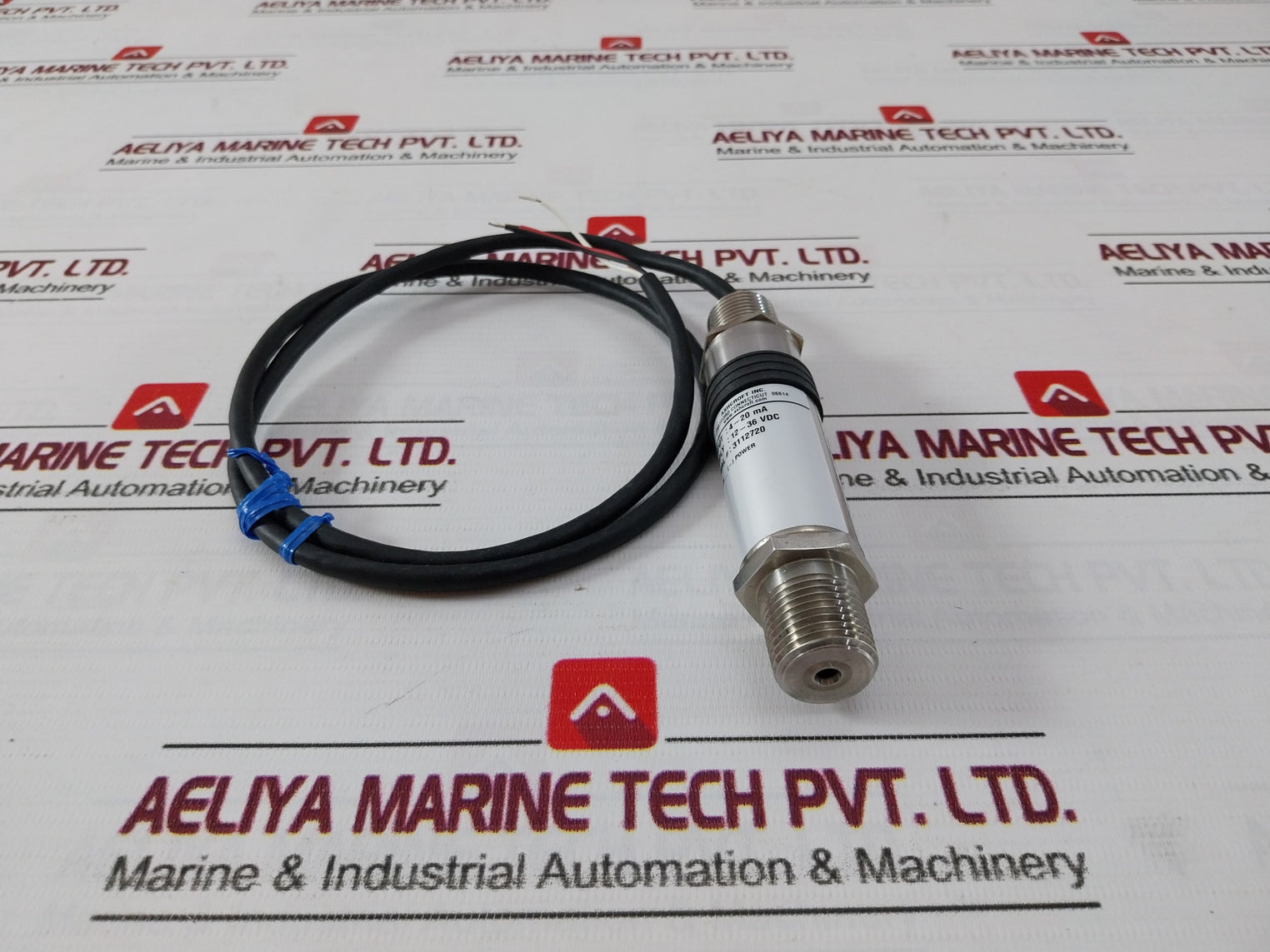 Ashcroft A2Yam0442C1100 A2 Pressure Transmitter 100Psi 12-36Vdc 4-20Ma -20°C/+85°C