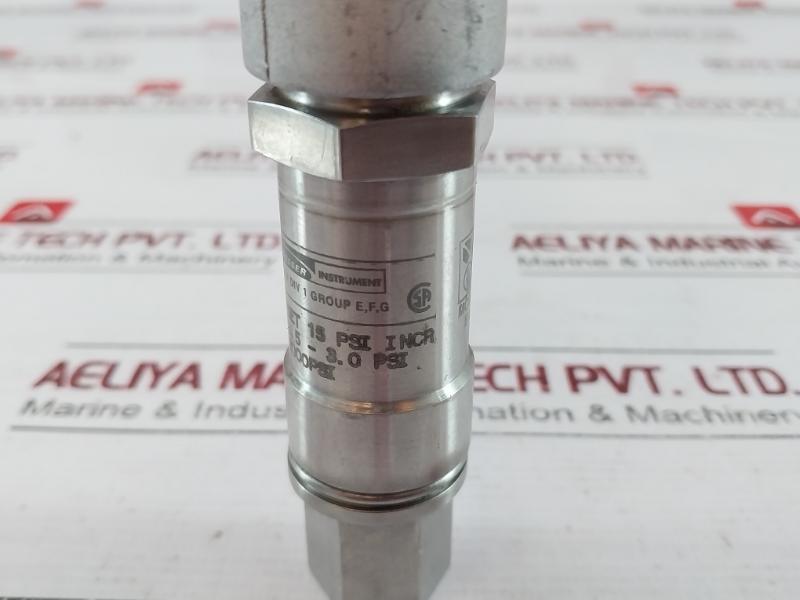 Ashcroft Apsr7Mcs04 Watertight Pressure Switch 1A 125Vac 2000 Psi Proof