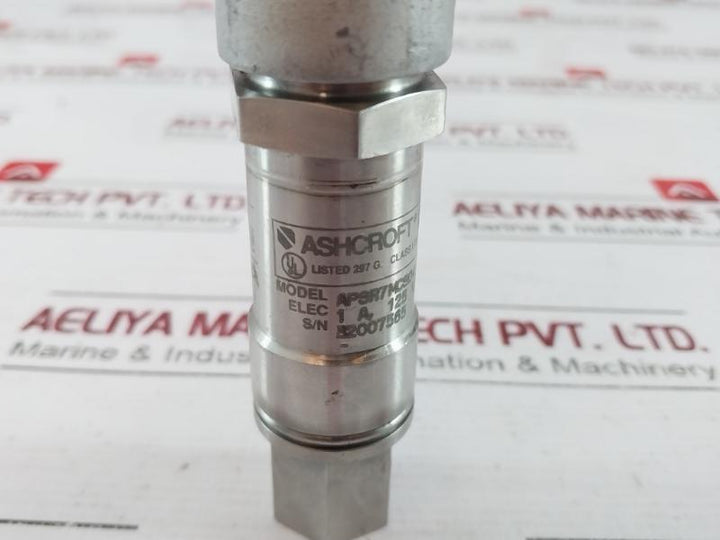 Ashcroft Apsr7Mcs04 Watertight Pressure Switch 1A 125Vac 2000 Psi Proof
