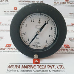 Ashcroft Duragauge 250-1709a Receiver Gauge 0-4 Psi