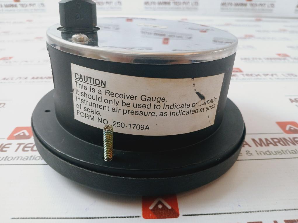 Ashcroft Duragauge 250-1709a Receiver Gauge 0-4 Psi