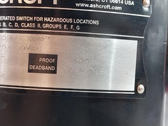 Ashcroft T761T05030 Xc4Fs Temp. Switch