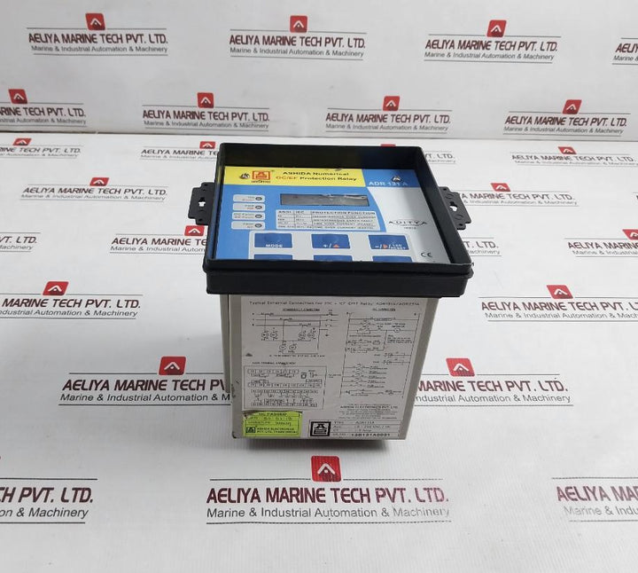 Ashida Adr131A Numerical Oc/Ef Protection Relay 18–250 Vac/Dc 1–5 Amp
