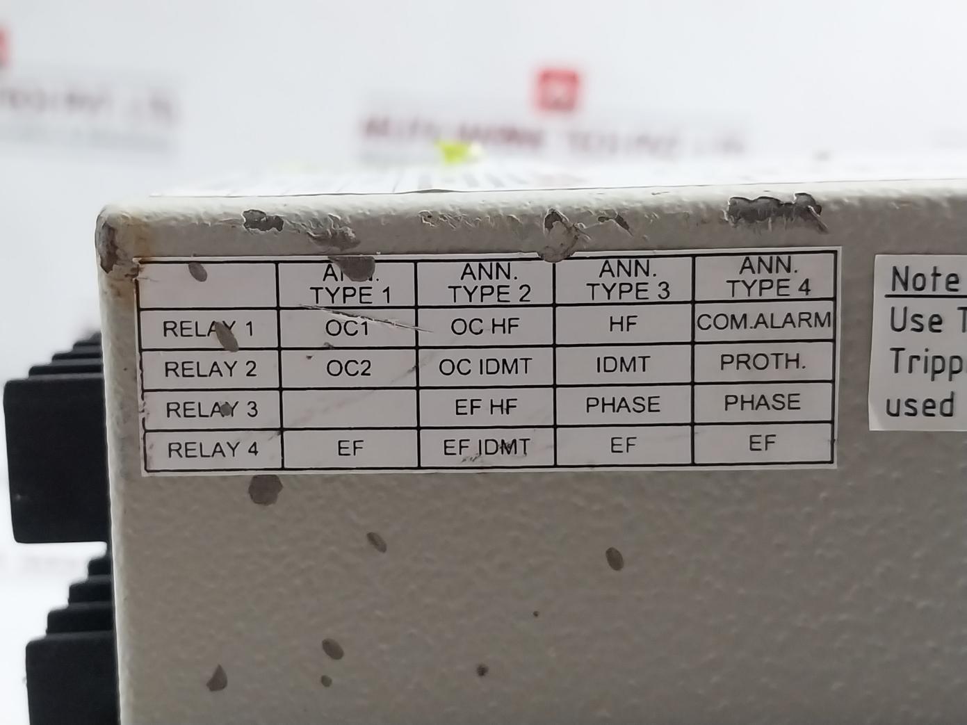 Ashida Adr131A Numerical Oc/Ef Protection Relay 18–250 Vac/Dc 1–5 Amp